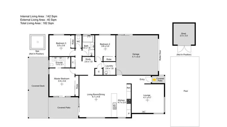 Floorplan of Homely house listing, 36 Fodora Place, Burpengary East QLD 4505