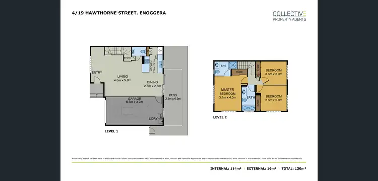 Floorplan of Homely townhouse listing, 4/19 Hawthorne Street, Enoggera QLD 4051