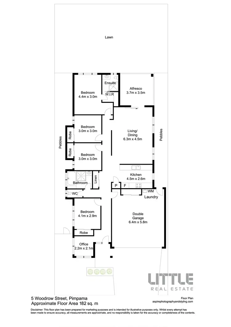 Floorplan of Homely house listing, 5 Woodrow Street, Pimpama QLD 4209