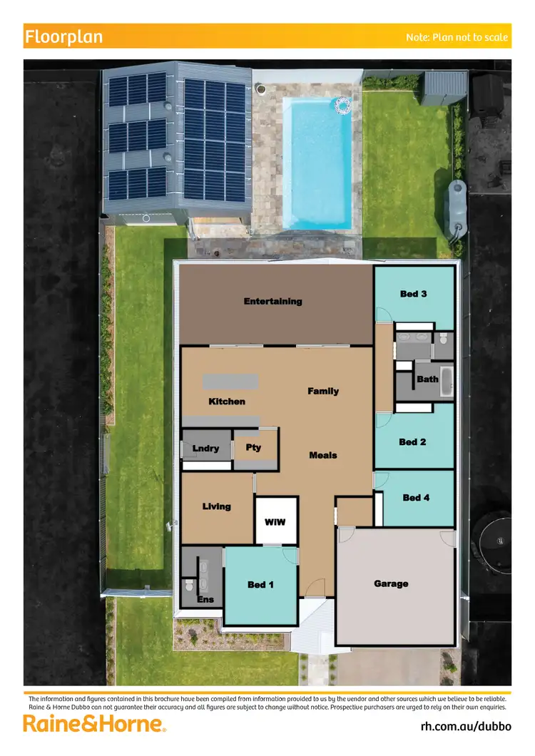 Floorplan of Homely house listing, 51 Waterway Crescent, Dubbo NSW 2830