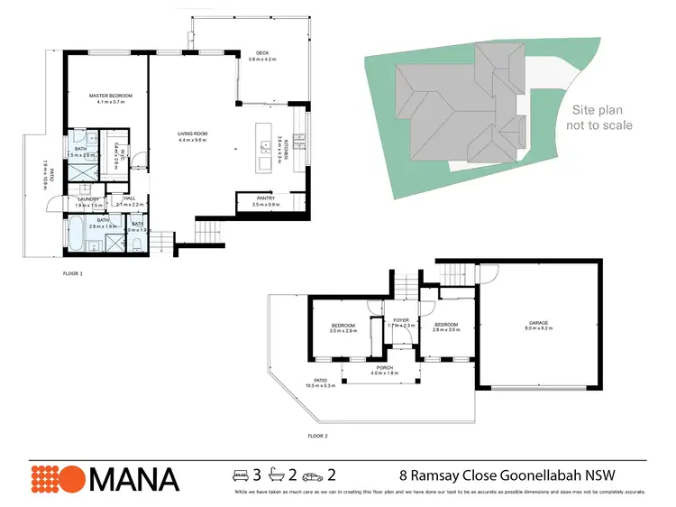 Floorplan of Homely house listing, 8 Ramsay Close, Goonellabah NSW 2480