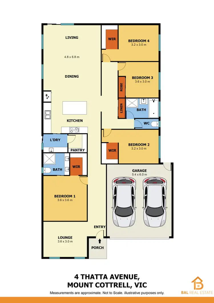 Floorplan of Homely house listing, 4 Thatta avenue, Tarneit VIC 3029