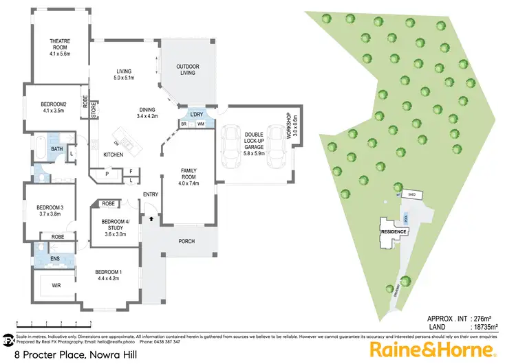 Floorplan of Homely house listing, 8 Procter Place, Nowra Hill NSW 2540