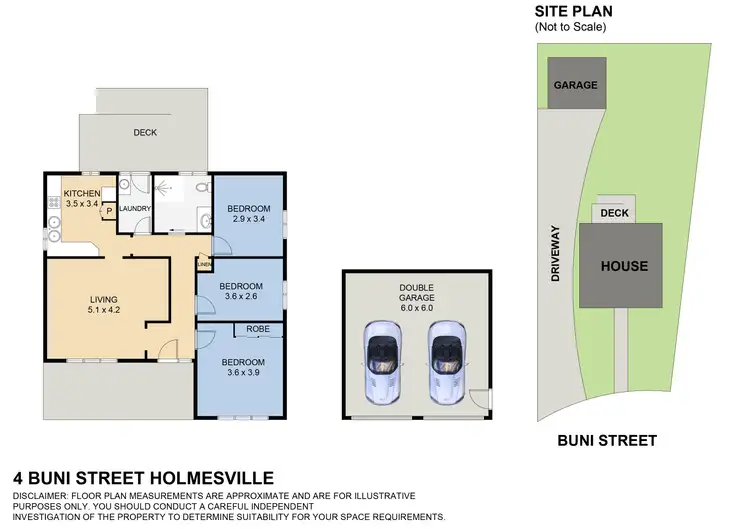 Floorplan of Homely house listing, 4 Buni Street, Holmesville NSW 2286
