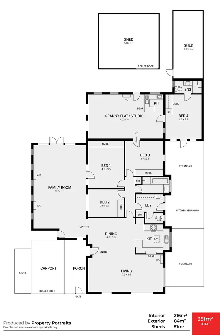 Floorplan of Homely house listing, 5 Young Street, Reynella SA 5161