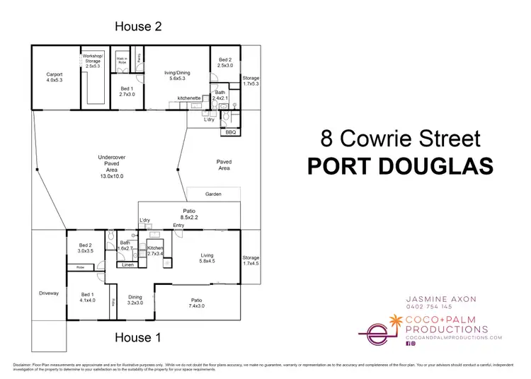 Floorplan of Homely house listing, 8 cowrie street, Port Douglas QLD 4877