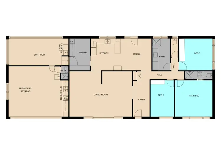 Floorplan of Homely house listing, 2 Keane Avenue, Dubbo NSW 2830