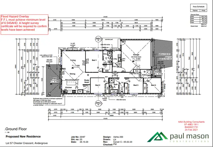 Floorplan of Homely house listing, 12 Chester Crescent, Andergrove QLD 4740