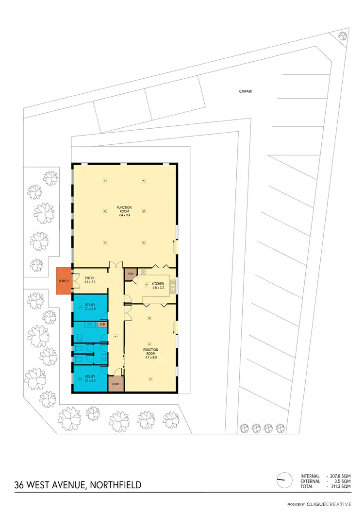 Floorplan of Homely house listing, 36 West Avenue, Northfield SA 5085