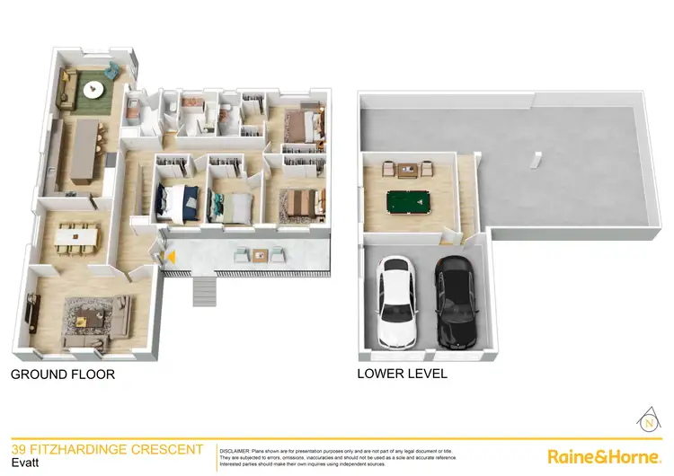 Floorplan of Homely house listing, 39 Fitzhardinge Crescent, Evatt ACT 2617