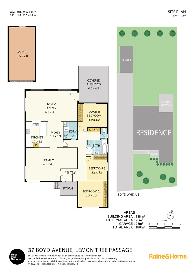 Floorplan of Homely house listing, 37 Boyd Avenue, Lemon Tree Passage NSW 2319