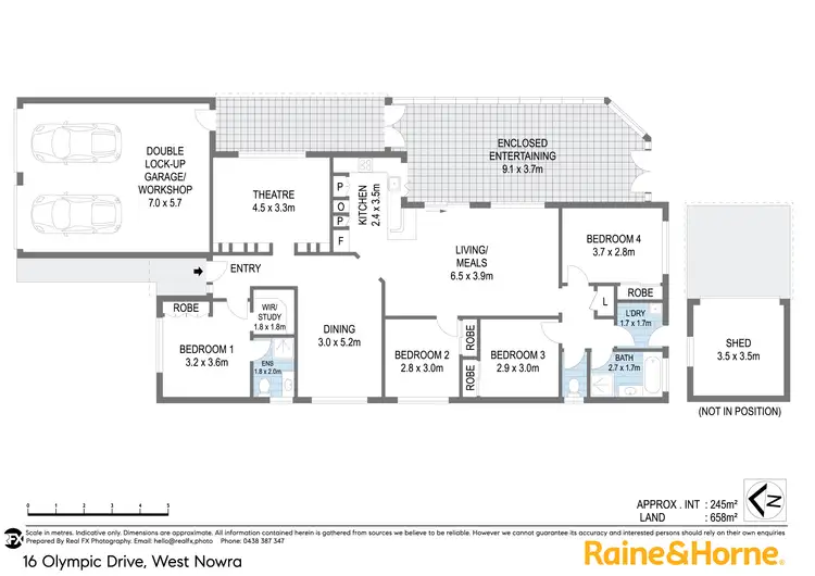 Floorplan of Homely house listing, 16 Olympic Drive, West Nowra NSW 2541