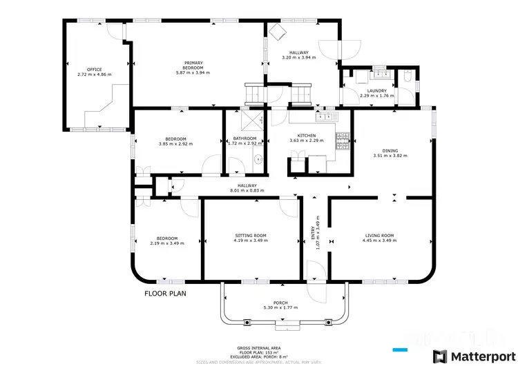 Floorplan of Homely house listing, 8 Wyper Street, Bundaberg South QLD 4670