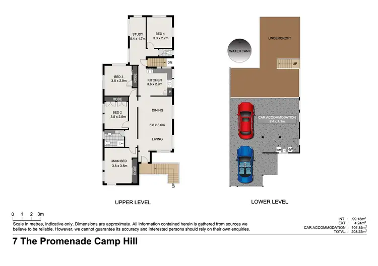 Floorplan of Homely house listing, 7 The Promenade, Camp Hill QLD 4152