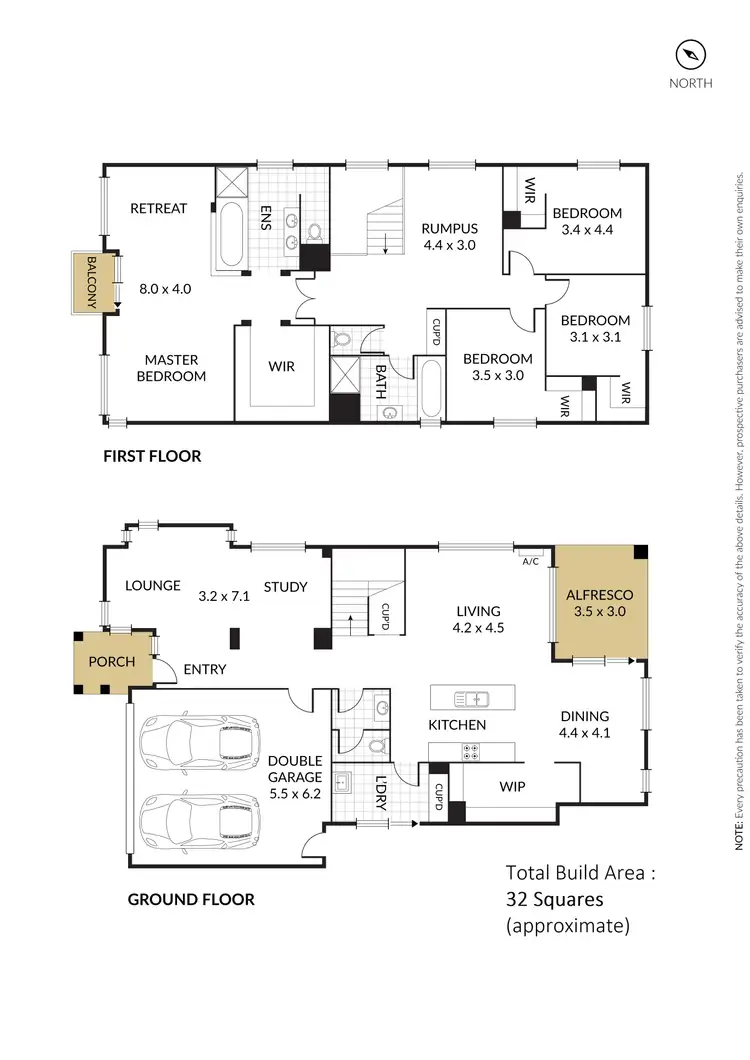 Floorplan of Homely house listing, 10 Benaud Way, Point Cook VIC 3030