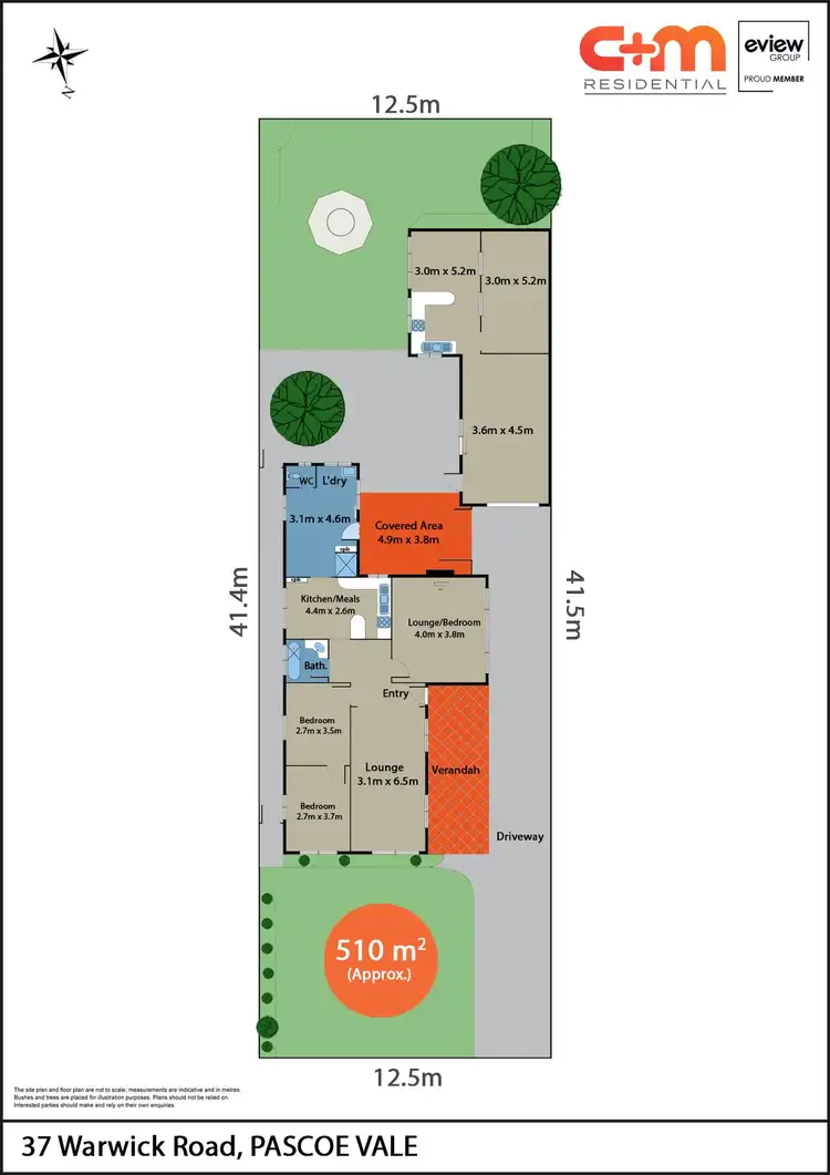 Floorplan of Homely house listing, 37 Warwick Road, Pascoe Vale VIC 3044