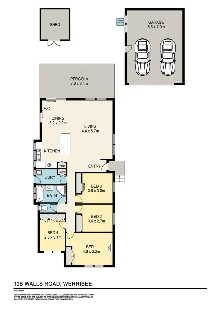 Floorplan of Homely house listing, 10B Walls Road, Werribee VIC 3030