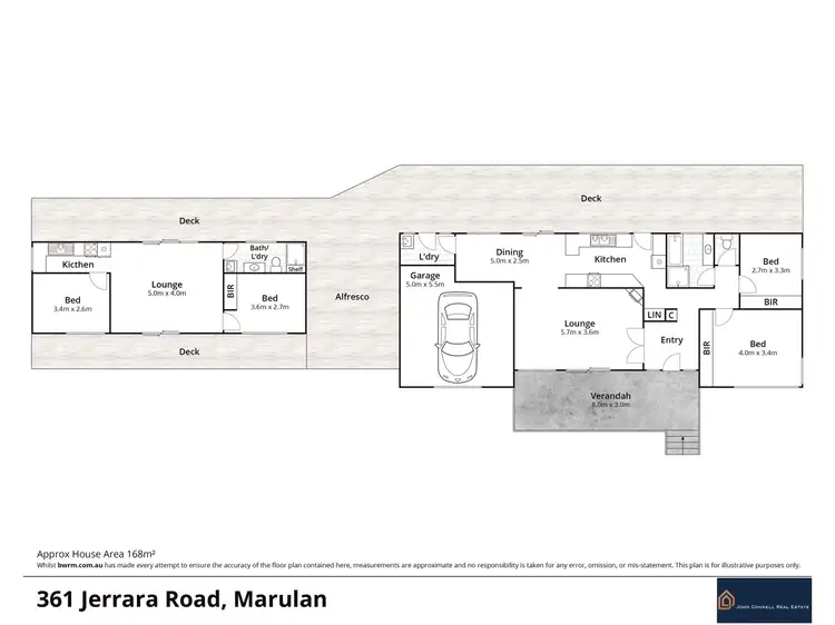 Floorplan of Homely rural property listing, 361 Jerrara Road, Marulan NSW 2579