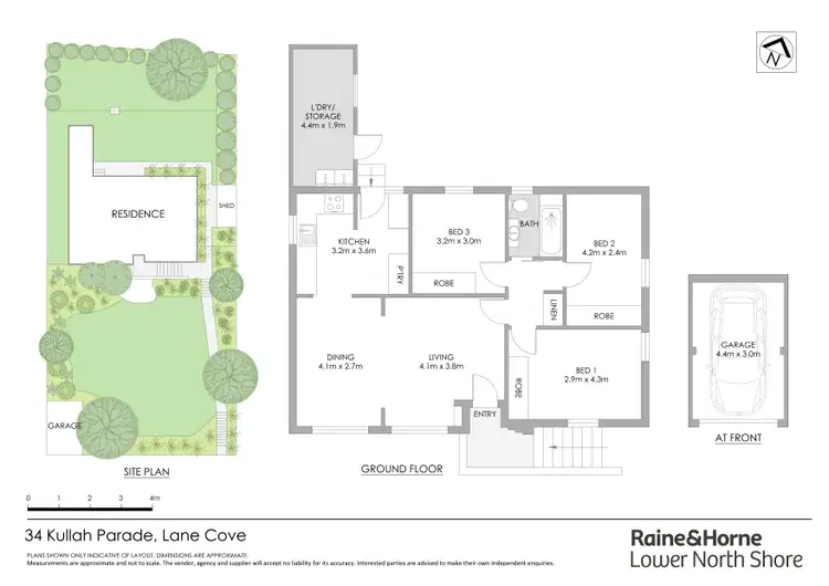 Floorplan of Homely house listing, 34 Kullah Parade, Lane Cove NSW 2066