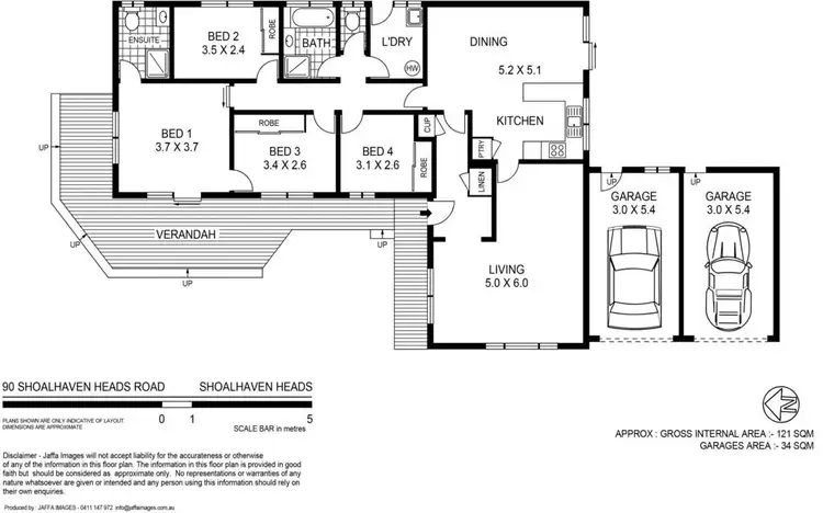Floorplan of Homely house listing, 90 Shoalhaven Heads Road, Shoalhaven Heads NSW 2535