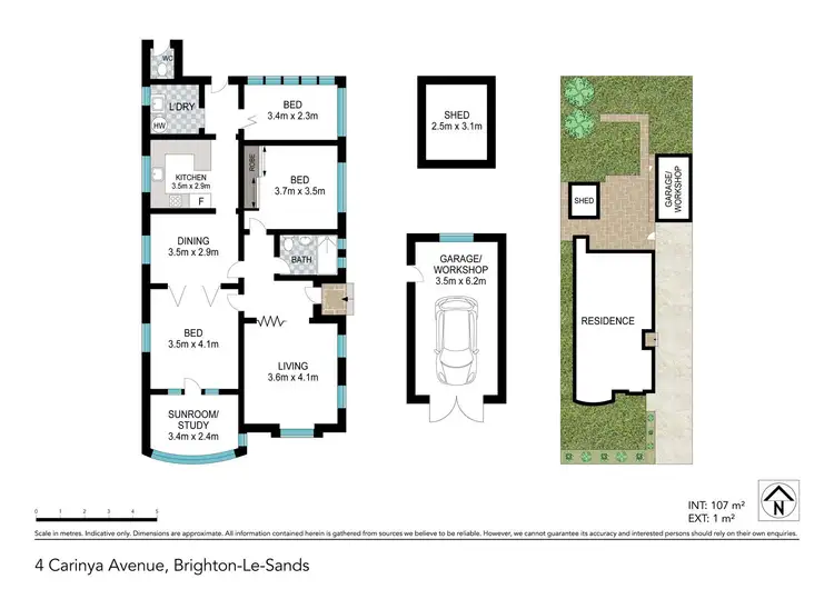 Floorplan of Homely house listing, 4 Carinya Avenue, Brighton-Le-Sands NSW 2216