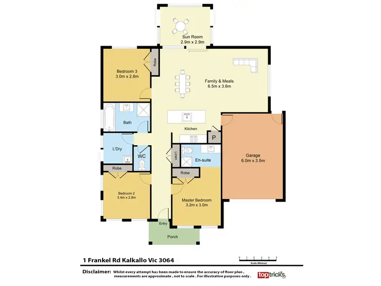 Floorplan of Homely house listing, 1 Frankel Road, Kalkallo VIC 3064