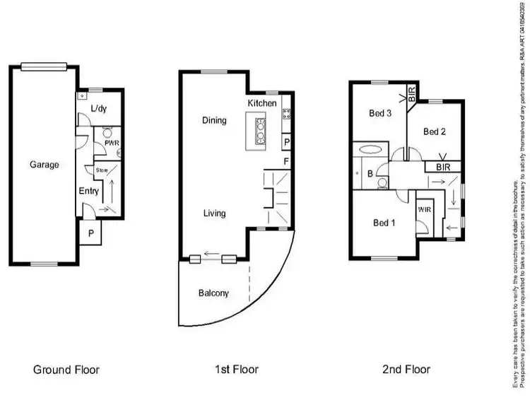 Floorplan of Homely house listing, 8 Kai Close, Caroline Springs VIC 3023