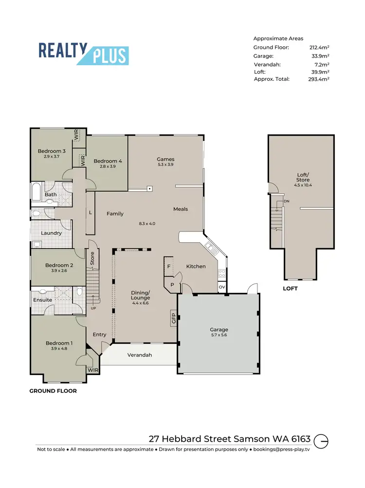 Floorplan of Homely house listing, 27 Hebbard Street, Samson WA 6163