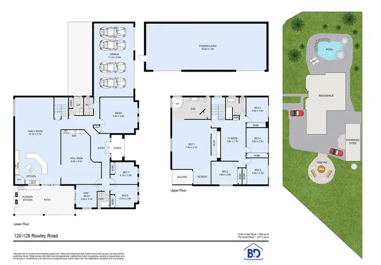 Floorplan of Homely house listing, 120-128 Rowley Road, Burpengary QLD 4505