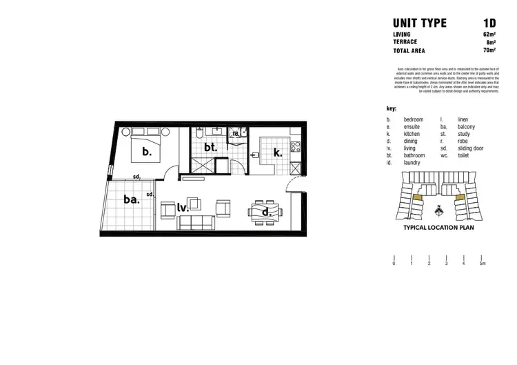 Floorplan of Homely apartment listing, 318/6 Cape Street, Dickson ACT 2602