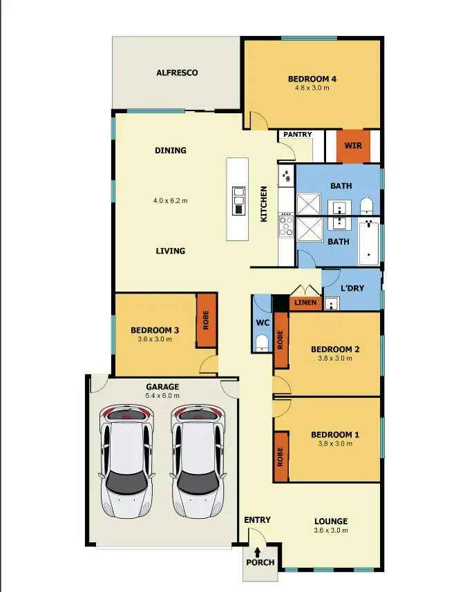 Floorplan of Homely house listing, Address available on request
