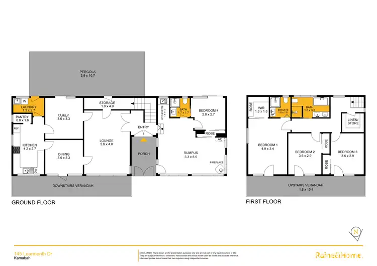 Floorplan of Homely house listing, 145 Learmonth Drive, Kambah ACT 2902