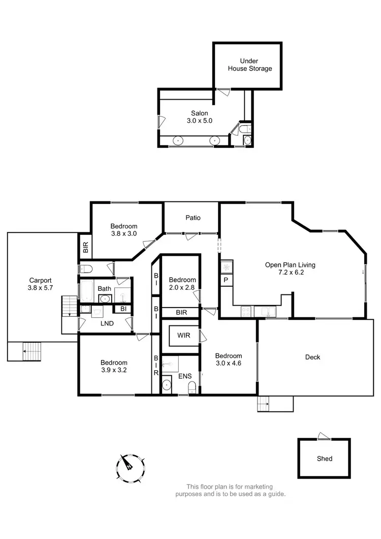Floorplan of Homely house listing, 18 Dumbarton Drive, Geilston Bay TAS 7015