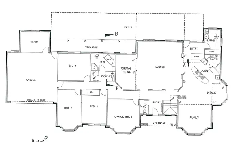 Floorplan of Homely house listing, 135 Haigh Drive, Tiatukia SA 5607
