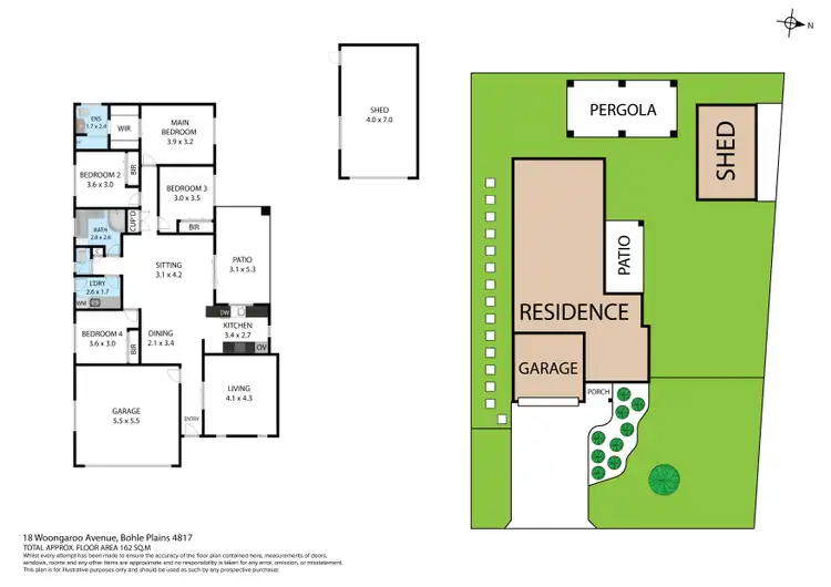 Floorplan of Homely house listing, 18 Woongaroo Avenue, Bohle Plains QLD 4817