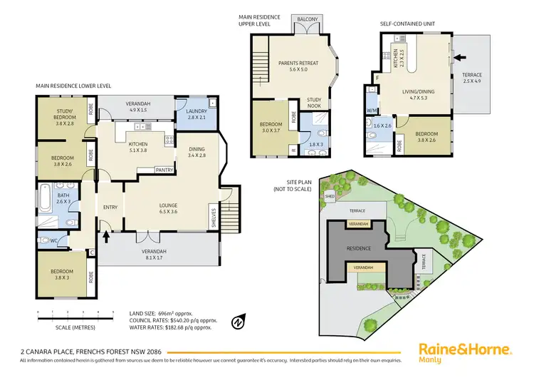Floorplan of Homely house listing, 2 Canara Place, Frenchs Forest NSW 2086
