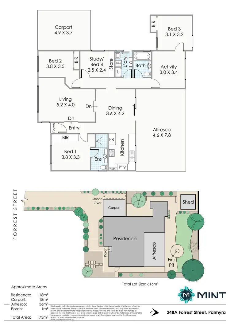 Floorplan of Homely house listing, 248A Forrest Street, Palmyra WA 6157