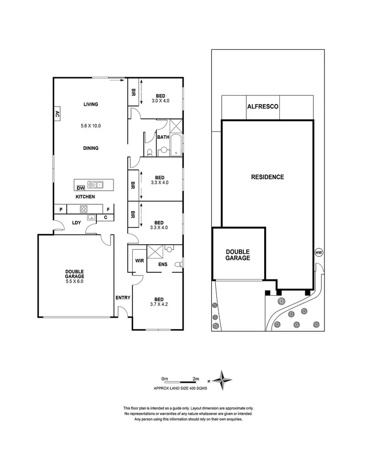 Floorplan of Homely house listing, 38 Dunraven Crescent, Doreen VIC 3754