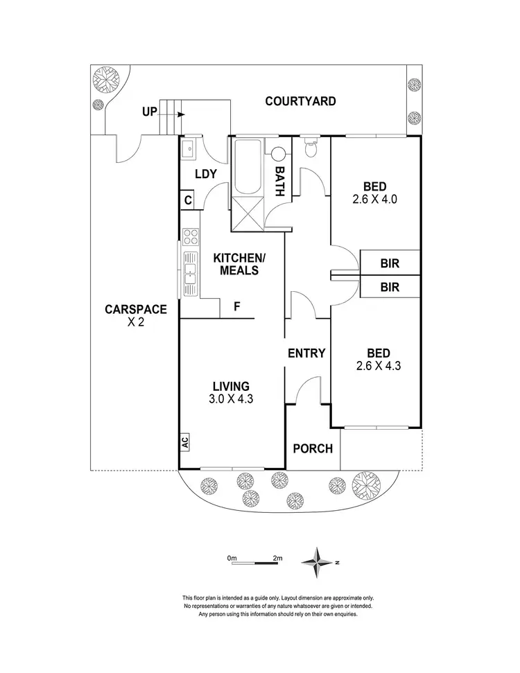 Floorplan of Homely unit listing, 25/508-510 Moreland Road, Brunswick West VIC 3055