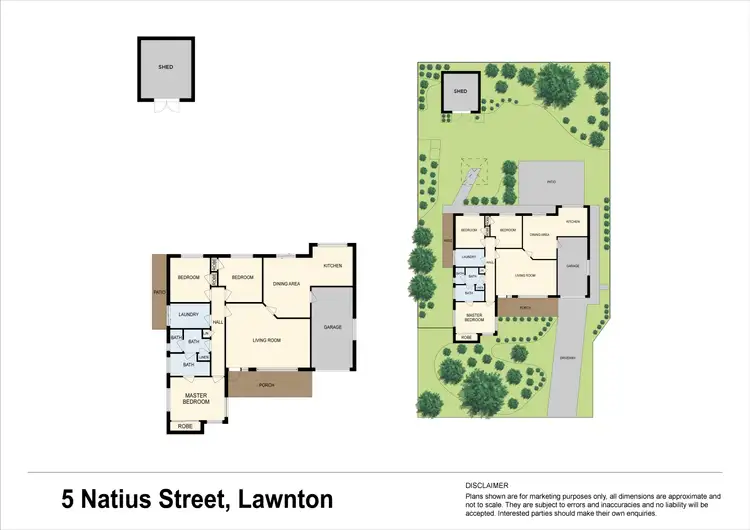 Floorplan of Homely house listing, 5 Natius Street, Lawnton QLD 4501