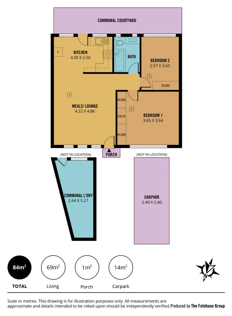 Floorplan of Homely house listing, 1/394 Anzac Highway, Camden Park SA 5038