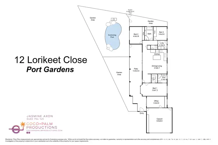 Floorplan of Homely house listing, 12 Lorikeet Close, Port Douglas QLD 4877