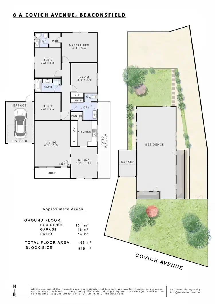Floorplan of Homely house listing, 8A Covich Avenue, Beaconsfield WA 6162
