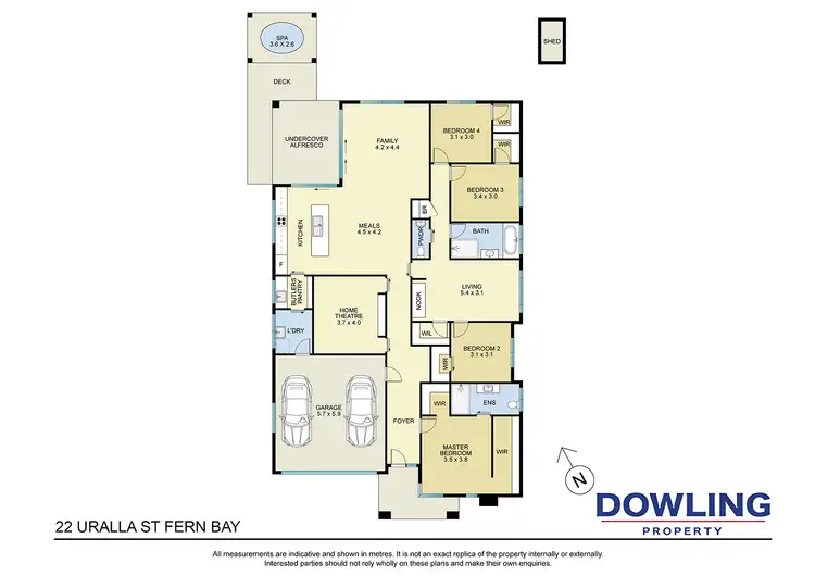 Floorplan of Homely house listing, 22 Uralla St, Fern Bay NSW 2295