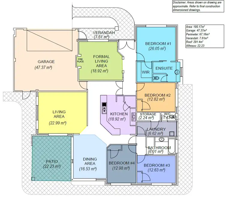 Floorplan of Homely house listing, 6 Buscot Close, Canning Vale WA 6155