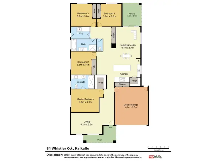 Floorplan of Homely house listing, 31 Whistler Circuit, Kalkallo VIC 3064