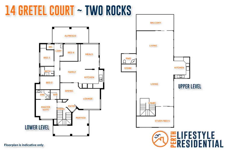 Floorplan of Homely house listing, 14 Gretel Court, Two Rocks WA 6037
