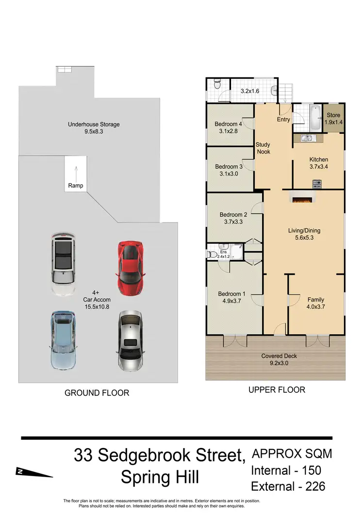 Floorplan of Homely house listing, 33 Sedgebrook Street, Spring Hill QLD 4000