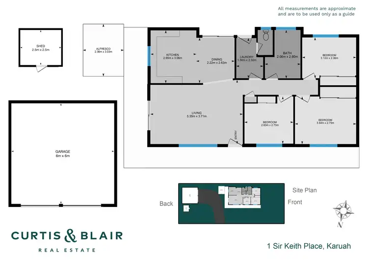 Floorplan of Homely house listing, 1 Sir Keith Place, Karuah NSW 2324