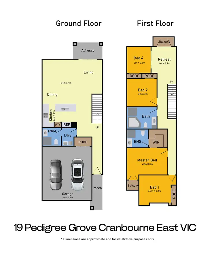 Floorplan of Homely house listing, 19 Pedigree Grove, Cranbourne East VIC 3977
